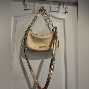 Michael Kors Gold Shoulder and crossbody Bag